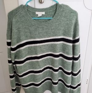 H&M striped sweater